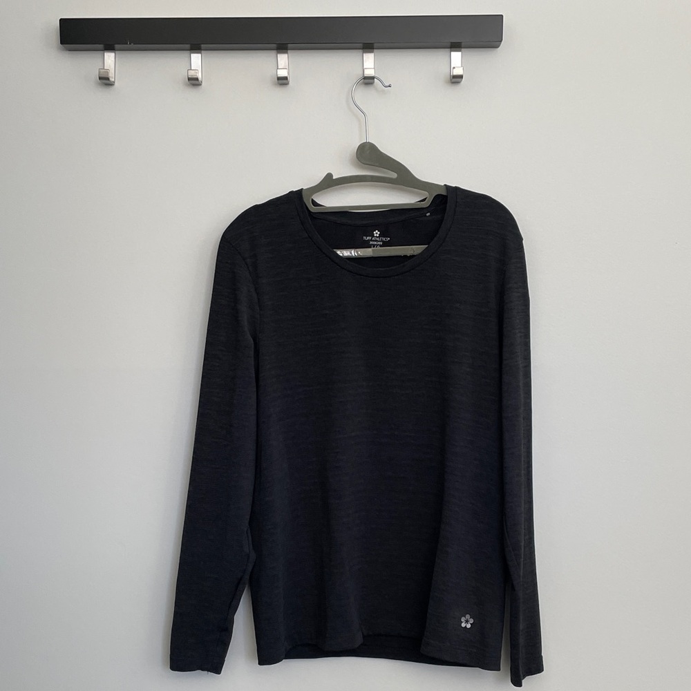 Tuff Athletics Charcoal Long Sleeve Tee